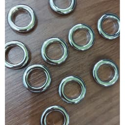 Khoen ore mắt cáo 17mm INOX không gỉ Màu bạc sáng bóng Khuy oze luồn quần áo, tạp dề, vải Phụ liệu may mặc 1