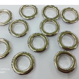 Khoen ore mắt cáo 17mm INOX không gỉ Màu bạc sáng bóng Khuy oze luồn quần áo, tạp dề, vải Phụ liệu may mặc 3
