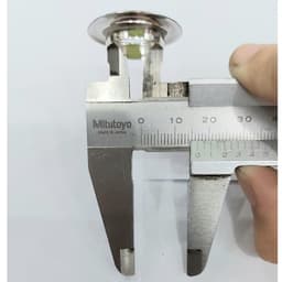 Khoen ore mắt cáo 17mm INOX không gỉ Màu bạc sáng bóng Khuy oze luồn quần áo, tạp dề, vải Phụ liệu may mặc 4