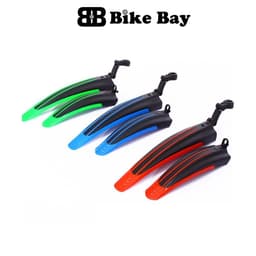 Dè chắn bùn xe đạp thể thao sọc nhiều màu sắc, chắn bùn bánh to chất liệu bền bỉ - CB02 2