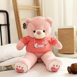gấu teddy màu nâu , mau hồng siêu cute món qua tặng người thương yêu 4