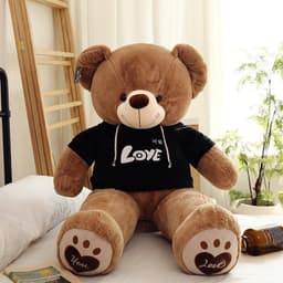 gấu teddy màu nâu , mau hồng siêu cute món qua tặng người thương yêu 5