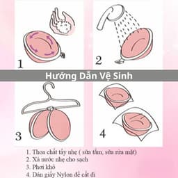 Áo Dán Nâng Ngực Kiểu Bàn Tay Cài Trước Thiết Kế Hình Vỏ Sò Độc Đáo Lê Ngọc 001 8