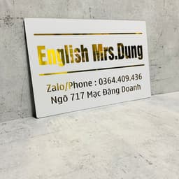 Biển tên công ty, Biển công ty, Biển in trực tiếp nội dung, in sắc nét 2