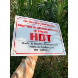 Biển tên công ty, Biển công ty, Biển in trực tiếp nội dung, in sắc nét 4