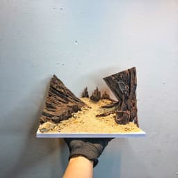 Layout Thuỷ Sinh Hẻm Núi Ver.5 | Nghệ Thuật Cảnh Quan Từ Gỗ Đá Tự Nhiên Điểm Nhấn Cho Bể Cá | RF Aquarium 5
