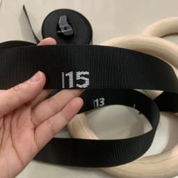 Bộ 2 Vòng Treo Gymnastic Rings Hỗ Trợ Tập Dip Với Xà Đơn, GYM Ring Ngoài Trời HC Sport (1 Đôi) 2
