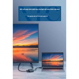 Cáp chuyển HDMI sang VGA Full HD 1080P chất lượng cao – Dùng cho máy tính, laptop, projector 9