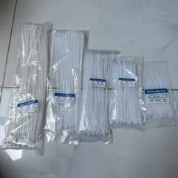 Dây rút nhựa bọc 65-80 sợi, Dây rút nhựa 10cm ,15cm, 20cm, 25cm, 30cm (~ 70-80 sợi/bịch) 7
