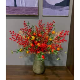 Lọ hoa mộc Bát Tràng, bình hoa decor, trang trí size  31cm, bình cắm cành tuyết mai, mơ mận, lọ cắm.hoa trắng 6