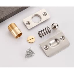 Chốt bi giữ cửa cho khóa điện tử vân tay cửa cổng loại to inox đồng (Có thể điều chỉnh được) 3