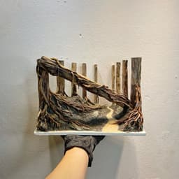 Layout Thuỷ Sinh Rừng Ver.17 | Điểm Nhấn Nghệ Thuật Chế Tác Gỗ Lũa Thủ Công Cho Bể 20-40cm | RF Aquarium 4