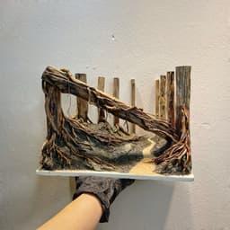 Layout Thuỷ Sinh Rừng Ver.17 | Điểm Nhấn Nghệ Thuật Chế Tác Gỗ Lũa Thủ Công Cho Bể 20-40cm | RF Aquarium 6