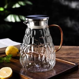 Bình Thuỷ Tinh Chịu Nhiệt Bộ Bình Cốc Thủy Tinh Sần Borosilicate Chịu Nhiệt Chịu Lực Cao Cấp MB3 2