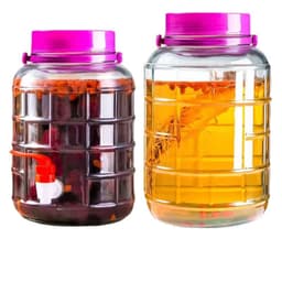 (Hàng Đẹp )Bình Ngâm Rượu Quai Xách,Ngâm Sâm,Đồ Khô và Ngâm ủ Hoa Quả(2L,3L,5L,8L,10L,12L,16L,20L) 3