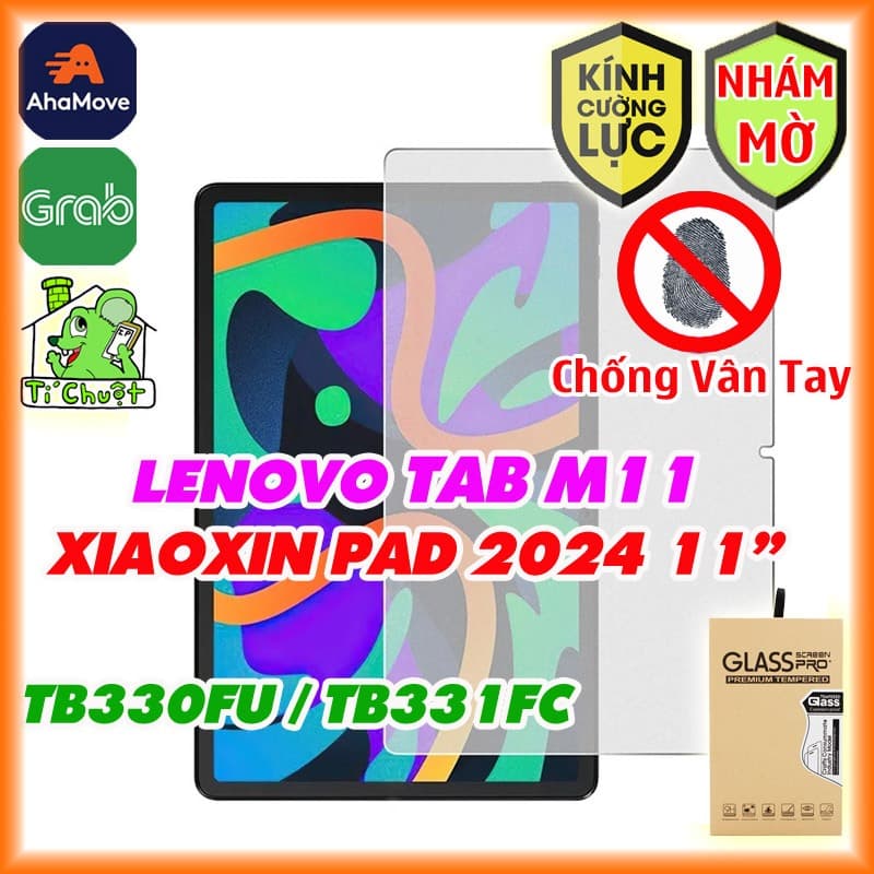 [Nhám Mờ Chống Chói] Kính CL MTB Xiaoxin PAD 2024 11" / Lenovo Tab M11 TB330FU TB331FC Cường Lực 9H Matte