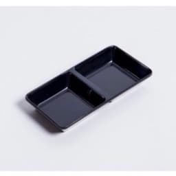 AMIZIN Combo 5, 10  Đĩa chấm phíp tròn vuông 2 ngăn, 3 ngăn Việt Nhật, đĩa đựng gia vị tròn vuông kiểu dáng AMIZIN 4