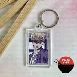 (mua 1 tặng 1) Móc khóa WIND BREAKER mica CHỮ NHẬT in hình manhwa anime chibi xinh xắn tiện lợi dễ thương 5