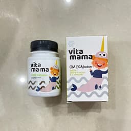 Thực phẩm VitaMama Siberian Omega-3, bổ sung dinh dưỡng, tác dụng tốt cho mắt và não bộ trẻ, Hộp 90v 5