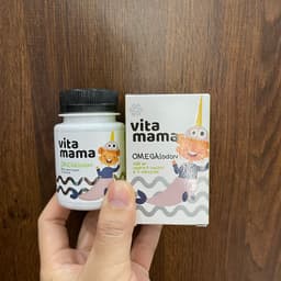 Thực phẩm VitaMama Siberian Omega-3, bổ sung dinh dưỡng, tác dụng tốt cho mắt và não bộ trẻ, Hộp 90v 3