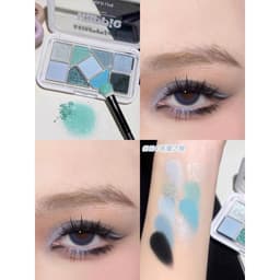 [HOLDLIVE] Bảng Phấn Trang Điểm Mắt Holdlive Happie 9 Ô Bền Màu , Lấp Lánh - Chính Hãng 6