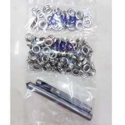 Bộ đục bông (TÁN CHẺ) đóng khoen ore (mắt cáo) +100 khoen (bằng sắt,màu ngẫu nhiên,có long đền) Đóng bạt, túi giấy 5