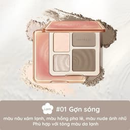 [JUDYDOLL]Bảng Phấn Tạo Khối JUDYDOLL Highlight Bắt Sáng Tự Nhiên Lâu Trôi Chống Nước 3