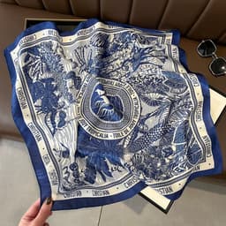 🔥Hàng Loại 1🔥Khăn Quàng Cổ, khăn đội đầu ,khăn choàng áo 70cmx 70cm Bằng Lụa Choàng Cổ Trùm Đầu Buộc Tóc 9