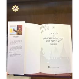 Sách - Con Người Và Sự Nghiệp Giáo Dục Của Đức Phật - Vĩnh Nghiêm Books 4
