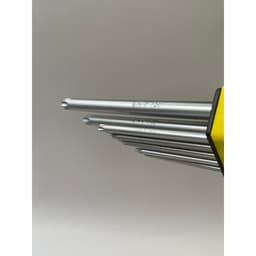 Bộ lục giác Yeti loại dài tiêu chuẩn đầu bi, đầu bông 9 món thép Chrome Vanadium siêu cứng, bền bỉ 8