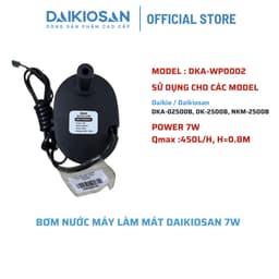 Bơm nước máy làm mát Daikiosan 7W model DKA-02500B, DK-2500B, NKM-2500B Hàng Chính Hãng 7