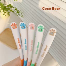 Thìa Ăn Dặm Cảm Biến Nhiệt Cocobear Kèm Hộp,Muỗng Ăn Dặm Mềm Có Báo Nóng An Toàn Cho Bé 3