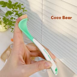 Thìa Ăn Dặm Cảm Biến Nhiệt Cocobear Kèm Hộp,Muỗng Ăn Dặm Mềm Có Báo Nóng An Toàn Cho Bé 2
