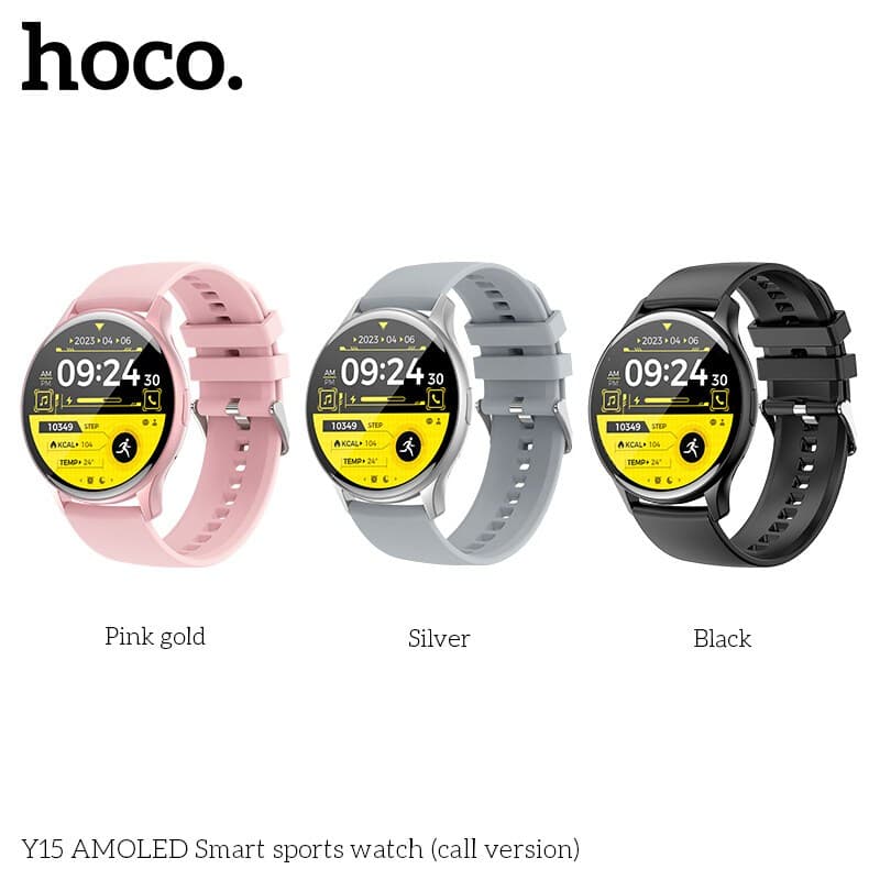 Đồng hồ Smart Watch hoco Y15 AMOLED và Đồng Hồ Thông Minh HOCO Y1 PRO