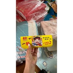 ComBo 100 Hộp giấy đựng xúc xích chiên giòn - lạp xưởng nướng đá 4