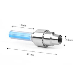 [ ĐÈN VAN ] Đèn xe đạp thể thao, Đèn led gắn van xe đầy đủ màu sắc DV01 6