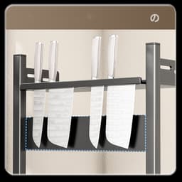 Kệ đựng gia vị nhà bếp HOMELOVE Kệ để hũ gia vị tiện dụng bằng thép carbon chống gỉ sét giúp nhà bếp gọn gàng 22 3