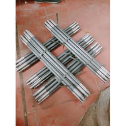 [KKTHN] Trục Phi 18 Cho Xe Đẩy, Xe Kéo (Tặng Kèm Ốc + Long Đen) 4