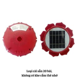 Máy niệm phật hoa sen năng lượng mặt trời HY-69, HY-12 (loại nhỏ) 3