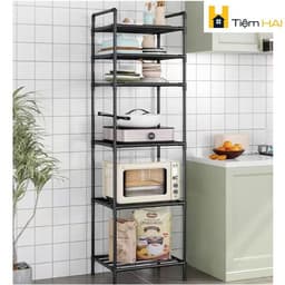 Kệ nhà bếp, Kệ đa năng 6 tầng khung thép, sơn tĩnh điện chống rỉ 1