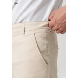 [ẨN] Quần Ngố Nam GENVIET Chất Liệu Kaki Dáng Suông Đứng Đơn Giản, Quần Ngố Kaki Nam Form Col Dễ Phối Đ 8581 3