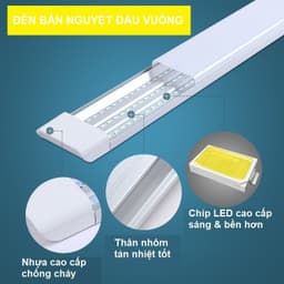 Bóng Đèn Bán Nguyệt DSY 1M2 (Hàng Cty) 20W/ 36W/ 40W/ 60W/ 80W/ 120W. Bóng Đèn Bán Nguyệt DSY 18w 6 Tấc. LKP 7