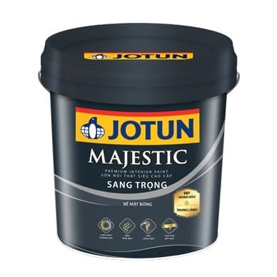 15L - Sơn phủ nội thất siêu cao cấp Jotun Majestic Sang trọng Bóng