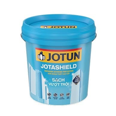 15L - Sơn phủ ngoại thất cao cấp Jotun Jotashield Sạch vượt trội