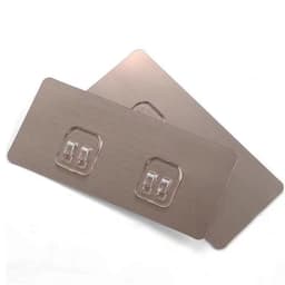 COMBO Miếng Dán Tường Cho Kệ Nhà Tắm JYoohome Kệ Inox Nhà Bếp Chất Liệu PVC Dán Tường Siêu Chắc 5