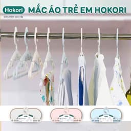 Combo 10 mắc quần áo nhựa 2830 Hokori - Việt Nhật Plastic Official 6