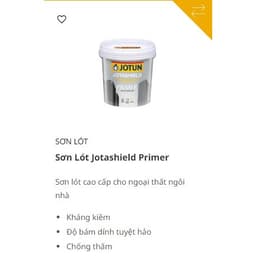 17L - Sơn lót chống kiềm ngoại thất cao cấp Jotashield Primer 3