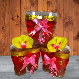Nến cốc T18 Rồng Việt – Nến thủy tinh cho bàn thờ thần tài, gia tiên hút lộc tài. 9
