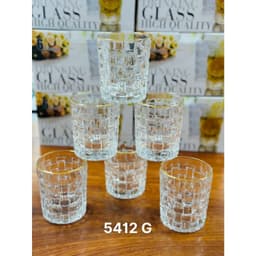 Cốc thủy tinh/ cốc uống nước, cafe phong cách Bắc Âu dung tích lớn, thủy tinh trong veo nhiều mẫu decor 5412G 5509 2