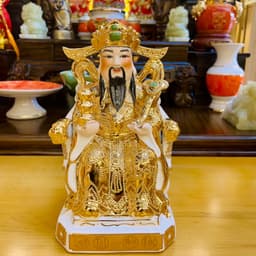 Tượng Thần Tài Thổ Địa Rồng Việt dát vàng cao cấp - Hàng cao cấp cho không gian thờ cúng quý giá. 4